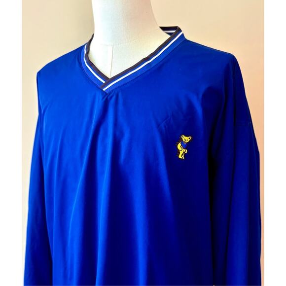 Grateful Dead Dancing Bear Bolle Golf Pullover (2XL) - Picture 2 of 7